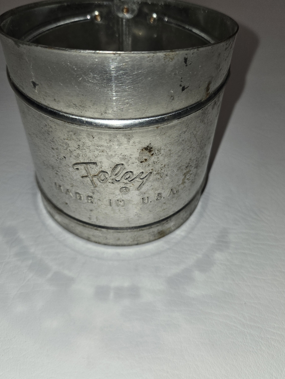 Foley Made in USA Vintage Metal Measuring Sifter